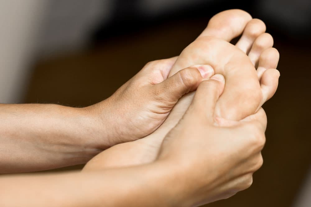 Soin du pied en cabinet de podologie