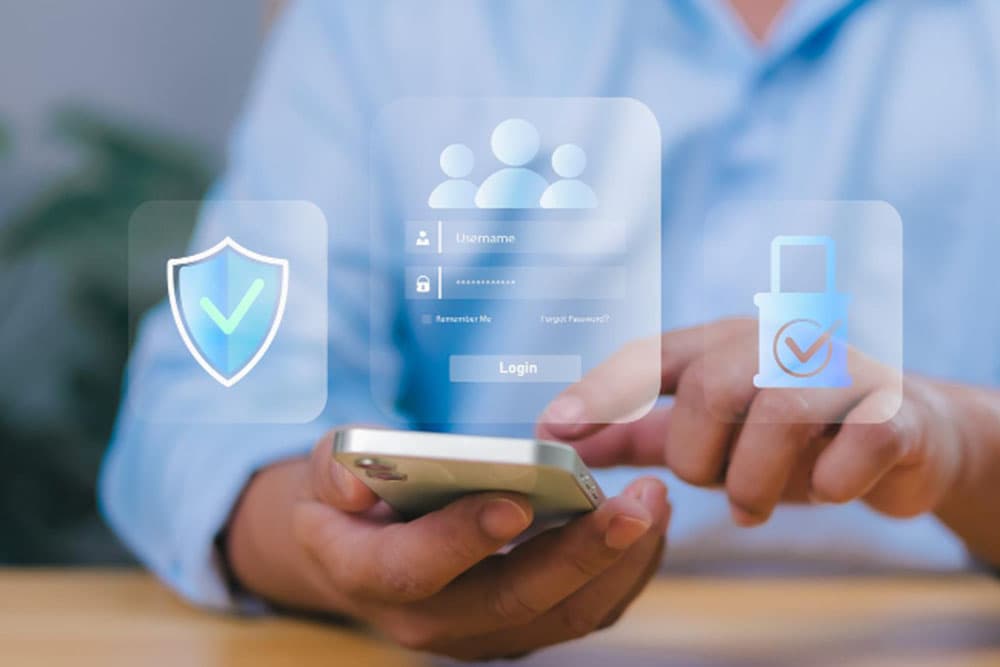Connexion sécurisée au logiciel depuis un smartphone